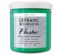 Lefranc & Bourgeois 230383 Acrilico e Vinile Pittura, Colore: Verde-Giallo Fluo, 7 x 7 x 7,3 cm