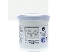 Lefranc Bourgeois 230384 Acrilico e Vinile, Colore Bianco Fluo, 7 x 7 x 7,3 cm