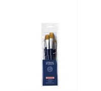 Lefranc & Bourgeois 300234 - Pennello da colorare, 6 pennelli misti, manico corto