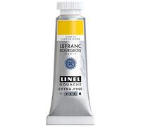 Lefranc Bourgeois Linel Gouache Extra-Fine Colore a guazzo, Giallo di Cadmio Medio, 14 ml, 14 unità
