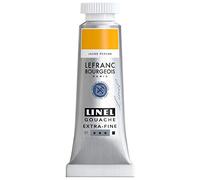 Lefranc Bourgeois 301163 Linel Gouache - Acquerelli extra fini e lisci con massima intensità di colore, luminosità per un'applicazione senza striature, tubo da 14 ml - Giallo Prersiano