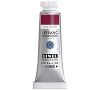 Lefranc Bourgeois 301177 Linel Gouache - Acquerelli extra fini e lisci con massima intensità di colore, luminosità per un'applicazione senza striature, tubo da 14 ml - Carmine