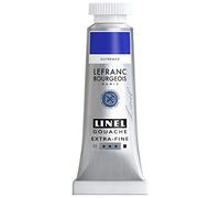 Lefranc Bourgeois 301185 Linel Gouache - Acquerelli extra fini e lisci con massima intensità di colore, luminosità per un'applicazione senza striature, tubo da 14 ml - Blu Oltremare Chiaro