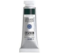 Lefranc Bourgeois 301206 Linel Gouache - Acquerelli extra fini e lisci con massima intensità di colore, luminosità per un'applicazione senza striature, tubo da 14 ml - Verde Cipresso