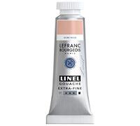 Lefranc Bourgeois 301214 Linel Gouache - Acquerelli extra fini e lisci con massima intensità di colore, luminosità per un'applicazione senza striature, tubo da 14 ml - Ocra Rosa
