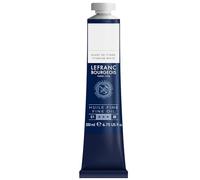 Lefranc Bourgeois 301855 Pittura a olio pregiata di ottima qualità, resistente alla luce e di consistenza uniforme, tubo da 200 ml, ideale per telai, tele, tavole da pittura - Bianco Titanio