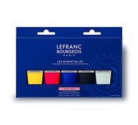 Tempera acrilica Lefranc Bourgeois fine in tubetto 20 ml in conf. da 5 colori as