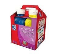 Lefranc Bourgeois - Assortimento Acrilico Glossy 4 X 250 ml