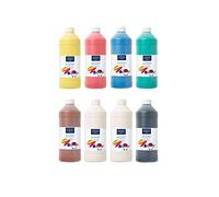 Lefranc Bourgeois - Assortimento Tempera 8 Flaconi Da 1 L
