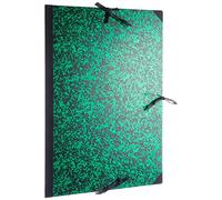 Lefranc Bourgeois Cartella Porta Disegni 52 X 37 Verde - Chiusura Con Cordoni