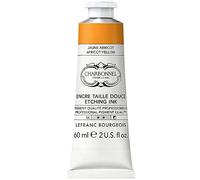 Lefranc Bourgeois Charbonnel, colori per stampa in rame, altamente pigmentati, eccellente resistenza alla luce, vegano, colori vivaci, resistente all'invecchiamento, tubo da 60 ml, giallo albicocca