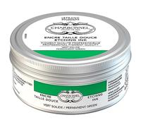 Lefranc Bourgeois Charbonnel, colori per stampa in rame, altamente pigmentati, eccellente resistenza alla luce, vegano, colori vivaci, resistente all'invecchiamento, vaso da 200 ml, verde permanente