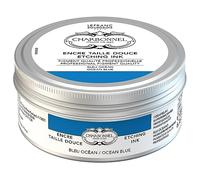 Lefranc Bourgeois Charbonnel, colori per stampa in rame, altamente pigmentati, eccellente resistenza alla luce, vegano, colori vivaci, resistente all'invecchiamento, vaso da 200 ml, blu oceano