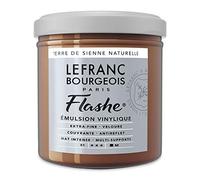 Lefranc & Bourgeois Colore Acrilico Lukas e Vinile, Siena Natur, Acry - Vinylfarbe - 125ml Topf