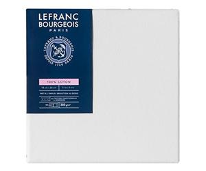 Lefranc Bourgeois, cornice in tela di cotone 100%, spessore 1,9 cm, rosso, 18 x 24 cm