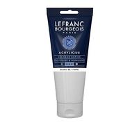 Lefranc Bourgeois Fine Acrylic Colore Acrilico, Bianco (Titanium white), 200 ml