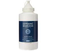 Lefranc Bourgeois Fine Acrylic Colore Acrilico, Bianco (Titanium White), 750 ml