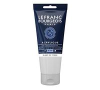 Lefranc Bourgeois Fine Acrylic Colore Acrilico, Bianco (Titanium White), 80 ml