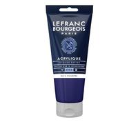 Lefranc Bourgeois Fine Acrylic Colore Acrilico, Blu (Purple Blue), 80 ml