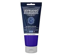 Lefranc Bourgeois Fine Acrylic Colore Acrilico, Blu (Ultramarine Blue), 80 ml