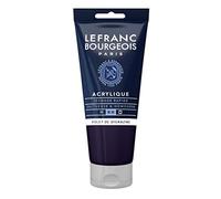 Lefranc Bourgeois Fine Acrylic Colore Acrilico, Viola (Dioxazine Violet), 80 ml