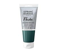 Lefranc Bourgeois Flashe Colore Acrilico, Verde Smeraldo (Imit.), 80ML, 80 unità