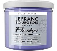 Lefranc Bourgeois Flashe acrilica, Vernice vinilica, Viola Pastello, 125ML