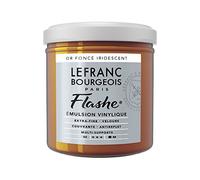 Lefranc Bourgeois Flashe - Colore, Vernice acrilica, Vinile, Oro Scuro Iridescente, 125ML