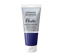 Lefranc Bourgeois Flashe Colori acrilici, Blu Hoggar, 80ML