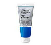 Lefranc Bourgeois Flashe Colori acrilici, Blu Oceano, 80ML