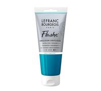 Lefranc Bourgeois Flashe Colori acrilici, Blu Turchese, 80ML, 80 unità