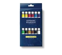 Lefranc Bourgeois Olio Fine - Set 12 Tubi Da 10 ml