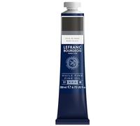 Lefranc Bourgeois - Pittura a olio fine di qualità, resistente alla luce e di consistenza uniforme, tubo da 200 ml, ideale per tele e tavole da pittura, Nero Marte