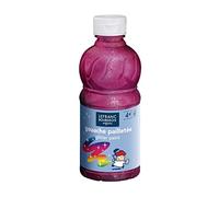 Lefranc Bourgeois Tempera Glitter con Brillantini 250ml Lampone