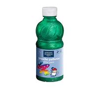 Lefranc Bourgeois Tempera Glitter con Brillantini 250ml Verde Acqua