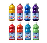 Lefranc Bourgeois - Tempera Liquida Redimix 8X 1 L "Colori Vitamine"