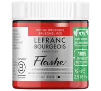 Lefranc & Bourgeois Vinilico Extra-Fine Flashe Bio - Barattolo in plastica riciclata 75ml, Rosso Brueghel