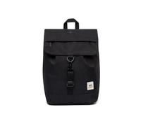 Lefrik - Zaino Scout Mini Casual, Pratico e Sicuro - Tessuto 100% Riciclato - Eco Friendly - Per Uso Quotidiano e per Scoprire Nuove Città - Black