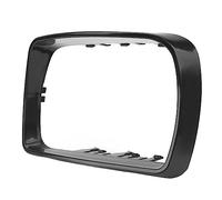 Left Door Mirror Cover Trim for X5 E53 3 0i 4 4i 2000-2006 Premium ABS Replacement Driver Side Rear View Mirror Decorative with OEM Fit 51168254903