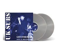 UK Subs Left for Dead: Alive in Holland 1984 (Vinyl LP) 12" Album (Clear vinyl)