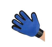 Left Hand Five Finger Deshedding Brush Glove Pet Gentle Efficient Massage Grooming