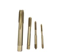 Left Hand Screw Thread Tap Drill Bits Straight Flute M2-M16 Machine Tap 10Pcs(Color:M3x0.5)