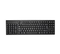 Left Handed Keyboard 109 Keys Micro USB Ergonomic Layout Plug and Play Office Keyboard for Business Accounting Designer US Layout English Keyboard