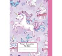 Left-Handed Notebook for Girls: Primary Composition Notebook - Cute Ballerina Bunnies - Right Side Binding Reduces Smudges and Bad Posture - Draw and Write Notebook for K-2 Kids