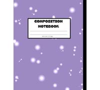 Left-Handed Notebook Wide Ruled: Soft Purple Color Composition Notebook For Lefties | Comfortable Writing for School, Journaling, and Notes