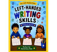 Left-Handed Writing Skills Book: Handwriting Practice for Left-Handed Children