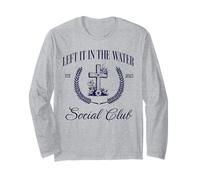 Left It in The Water Baptism Christian Womens Maglia a Manica