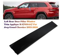 Left Rear Door Pillar Window Trim Applique B 57010447 Per Jeep Grand Cherokee T0