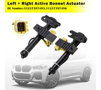 Left + Right Active Bonnet Actuator 51237397495 Per BMW X3 G01 X4 G02 2017-20 Y1