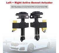 Left + Right Active Bonnet Actuator 51237435797 Per BMW 5 Series G30 2015-20 Y1